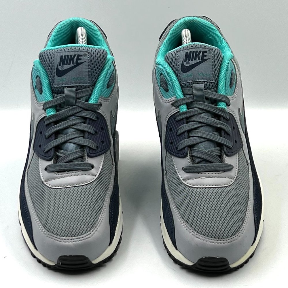 Nike Air Max 90 Essential 'Wolf Grey Blue Graphite' - Picture 4 of 14